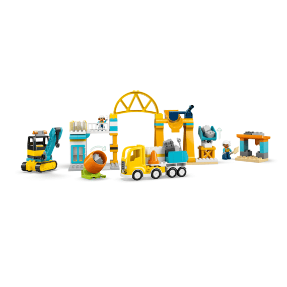 Lego Duplo Town 3-in-1 Bouwplaats En Voertuigen 10476