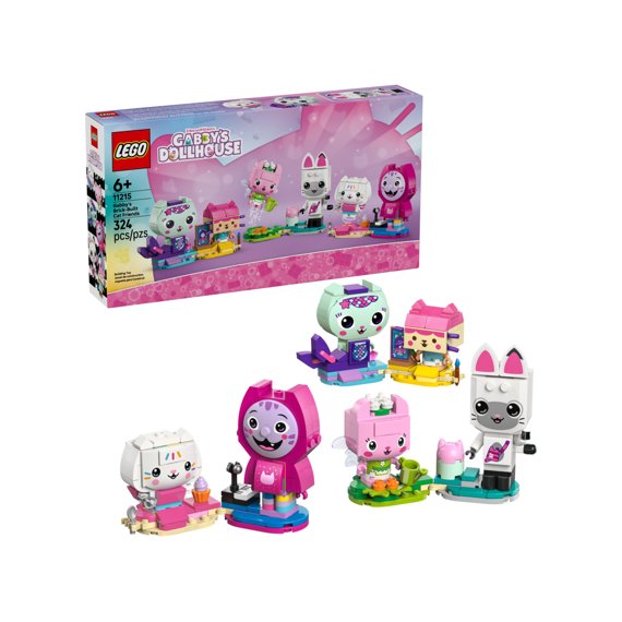 Lego Gabbys Dollhouse Gabby's Bouwbare Kattenvriendjes 11215