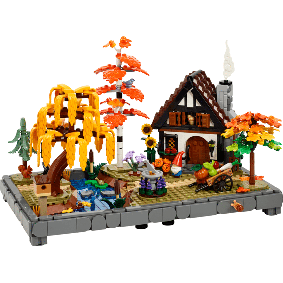 Lego Icons Herfsttuin Met Cottage 11372