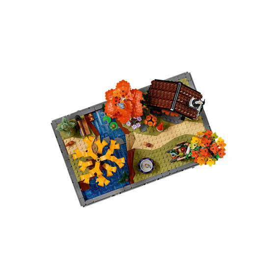 Lego Icons Herfsttuin Met Cottage 11372