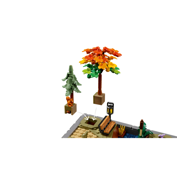 Lego Icons Herfsttuin Met Cottage 11372