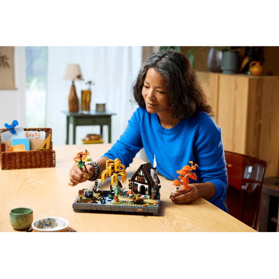 Lego Icons Herfsttuin Met Cottage 11372