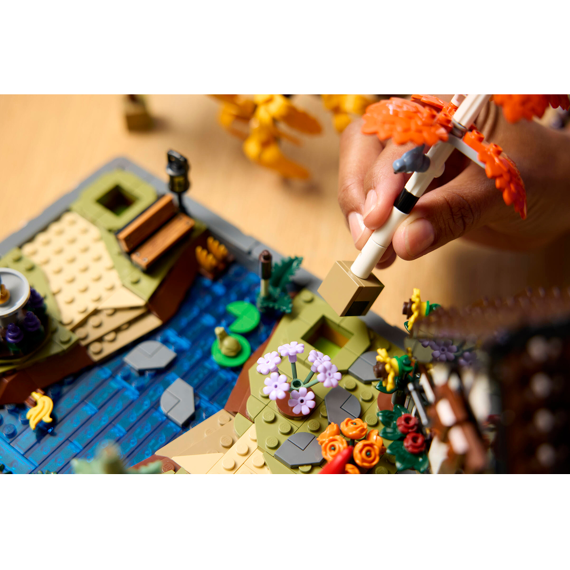 Lego Icons Herfsttuin Met Cottage 11372