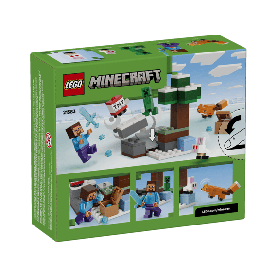 Lego Minecraft Steves Taiga-avontuur 21583
