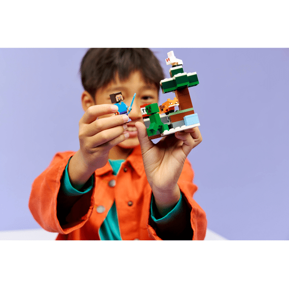 Lego Minecraft Steves Taiga-avontuur 21583