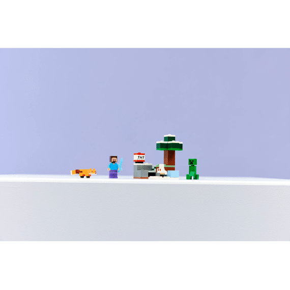 Lego Minecraft Steves Taiga-avontuur 21583