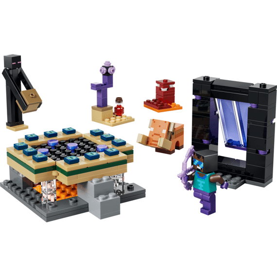 Lego Minecraft Reis Naar De Nether En Het End-portaal 21584