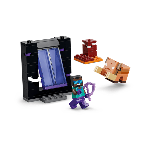 Lego Minecraft Reis Naar De Nether En Het End-portaal 21584