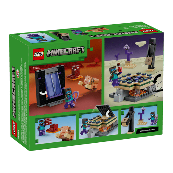 Lego Minecraft Reis Naar De Nether En Het End-portaal 21584