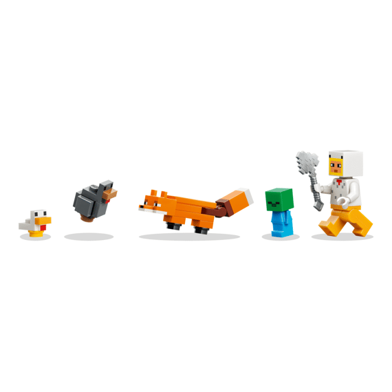 Lego Minecraft Kippenboerderij 21585