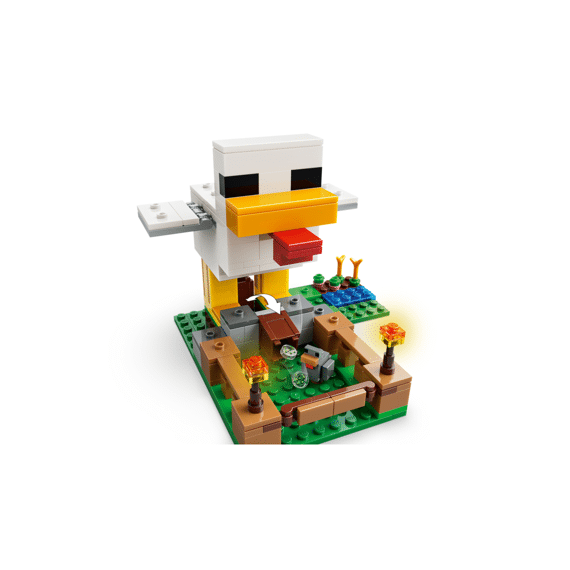 Lego Minecraft Kippenboerderij 21585