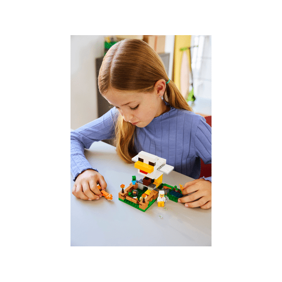 Lego Minecraft Kippenboerderij 21585