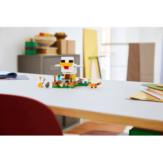 Lego Minecraft Kippenboerderij 21585