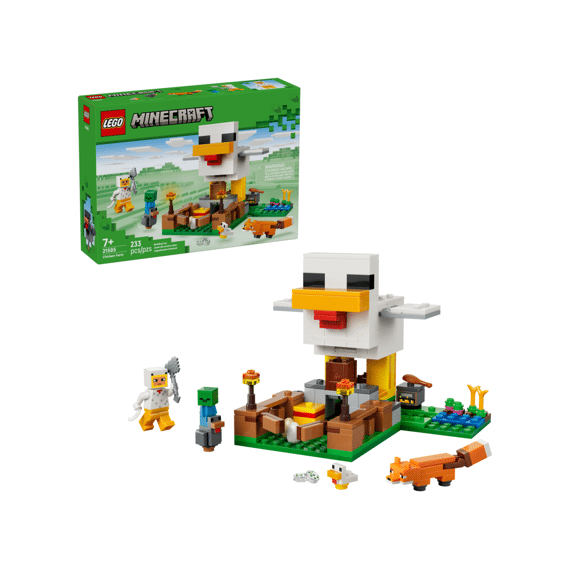 Lego Minecraft Kippenboerderij 21585