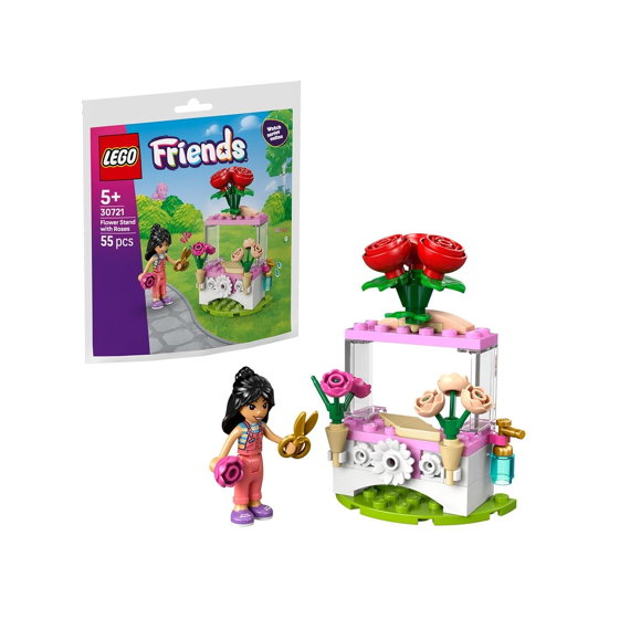 Lego Friends Bloemenkraam Met Rozen 30721
