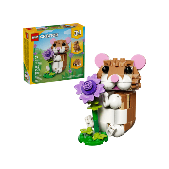 Lego Creator Schattige Hamster Met Bloem 31376
