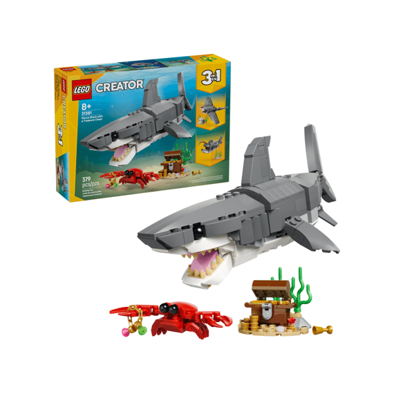 Lego Creator Woeste Haai Met Schatkist 31381