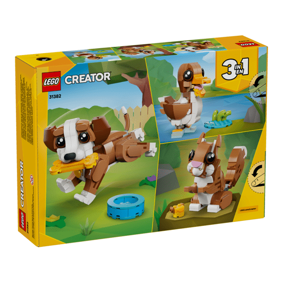Lego Creator Schattige Dieren: Speelse Puppy 31382