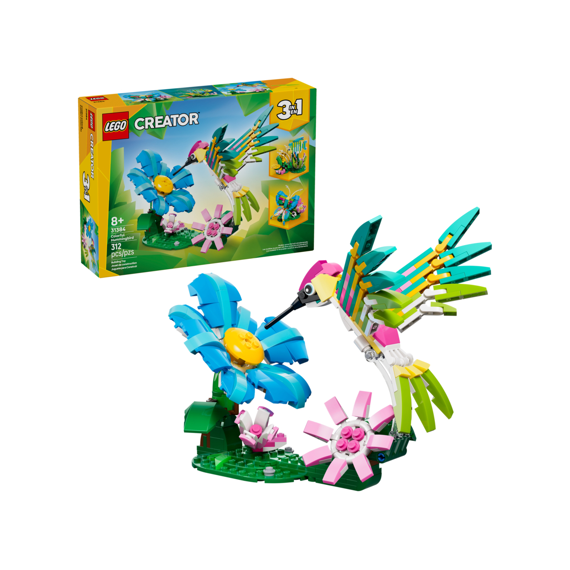 Lego Creator Wilde Dieren: Kleurrijke Kolibrie 31384
