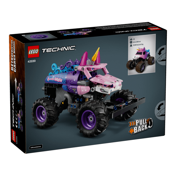 Lego Technic Monster Jam™ Sparkle Smasht Pull-back 42220