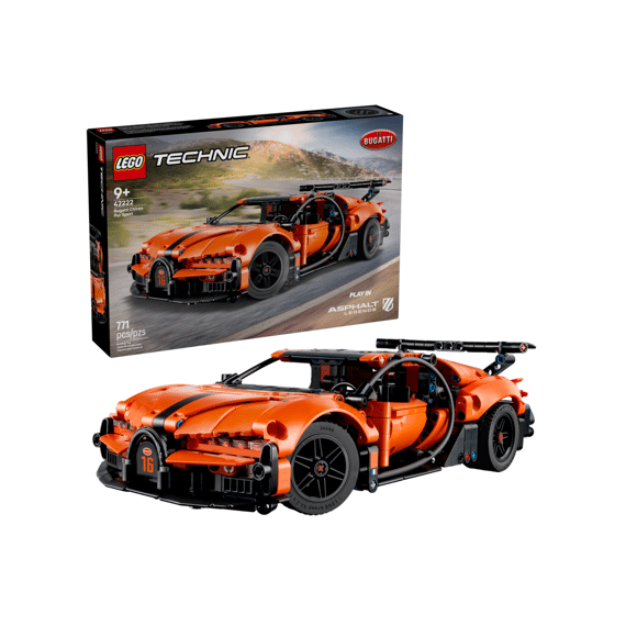 Lego Technic Bugatti Chiron Pur Sport Hypercar 42222