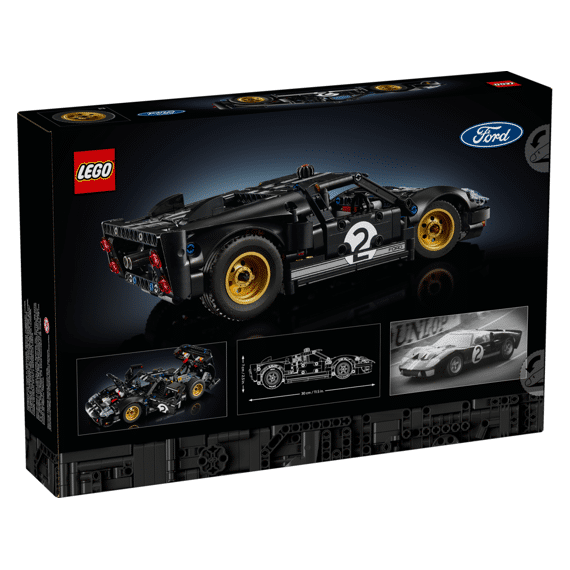 Lego Technic 1966 Ford Gt40 Mkii Racewagen 42223