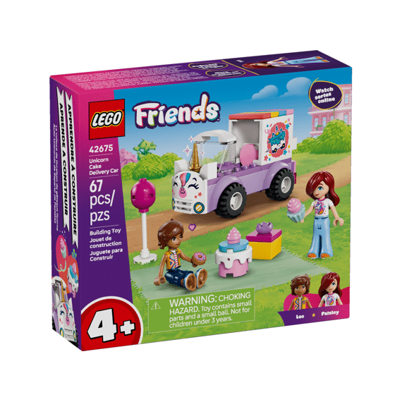 Lego Friends Eenhoorn Taartenbezorgauto 42675