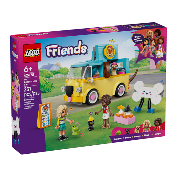 Lego Friends Bestelwagen Met Dierenaccessoires 42678
