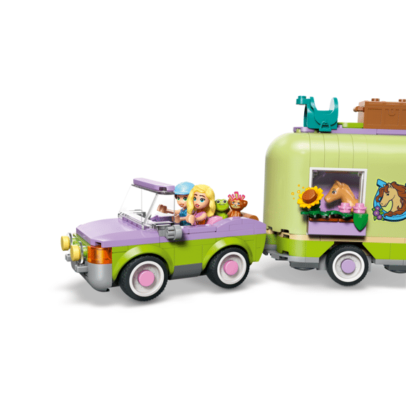 Lego Friends Trailer Met Paard En Veulen 42695