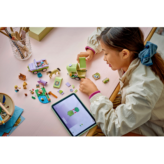 Lego Friends Trailer Met Paard En Veulen 42695