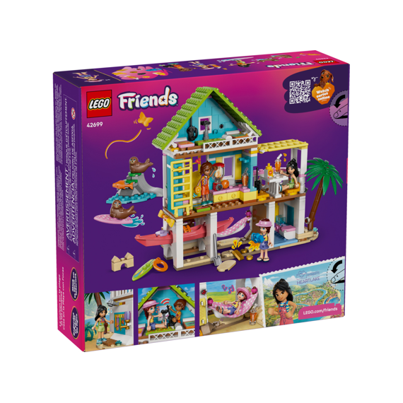 Lego Friends Strandhuis Met Zeehonden 42699