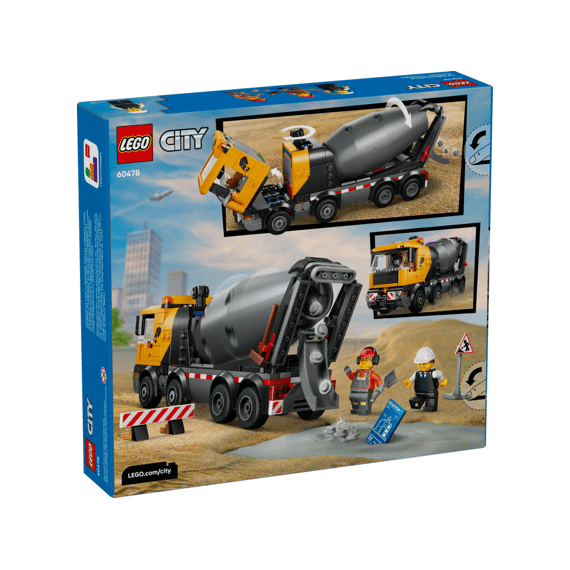 Lego City Great Vehicles Cementwagen 60478