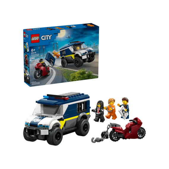 Lego City Police Politie Gevangenentransport 60479
