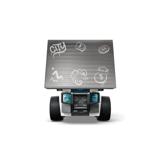 Lego City Brick Rides Voertuigen - Politiewagen 60481