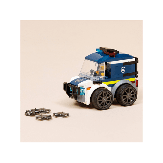 Lego City Brick Rides Voertuigen - Politiewagen 60481