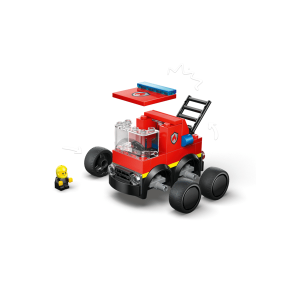 Lego City Brick Rides Voertuigen - Brandweerwagen 60482