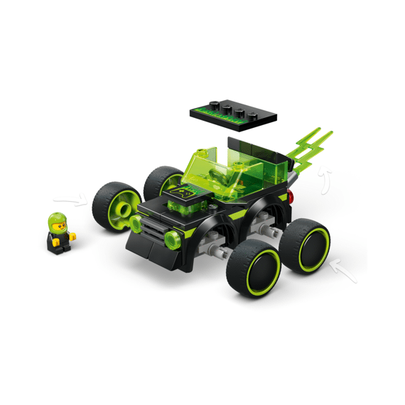 Lego City Brick Rides Voertuigen - Gaming Raceauto 60484