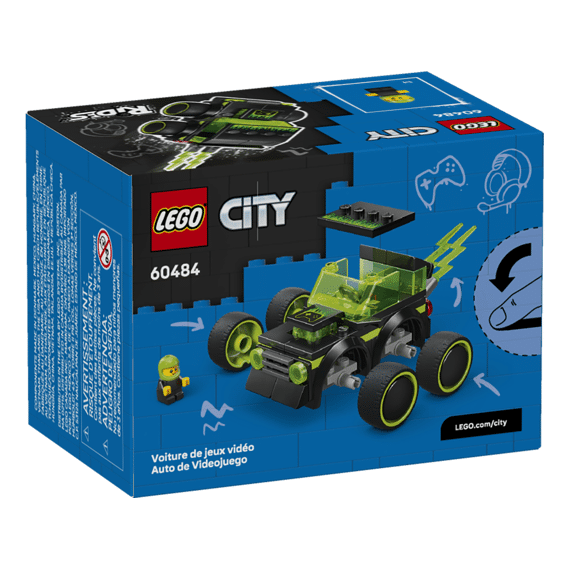 Lego City Brick Rides Voertuigen - Gaming Raceauto 60484