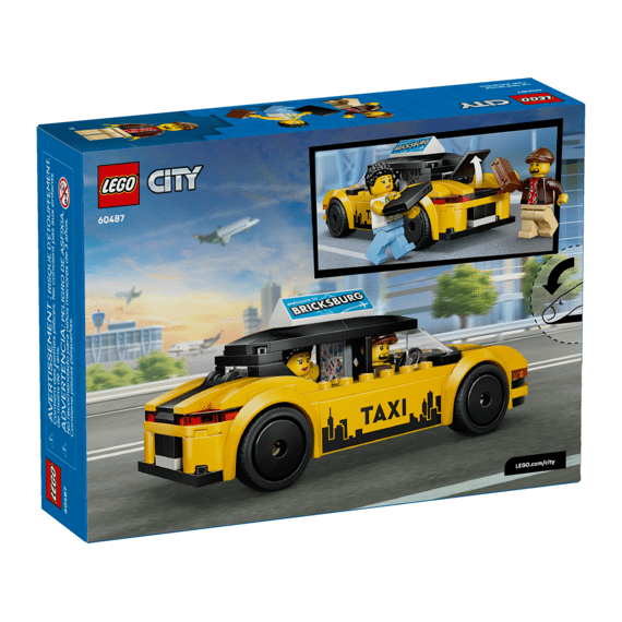 Lego City Great Vehicles Gele Taxi 60487