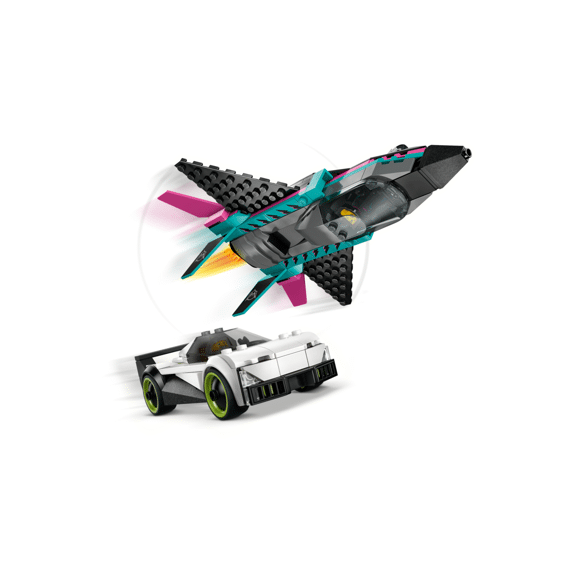 Lego City Great Vehicles Straalvliegtuig Vs. Sportauto 60489