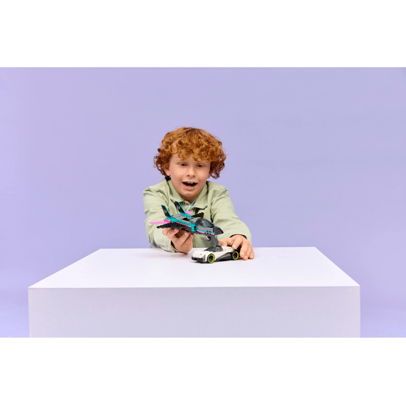 Lego City Great Vehicles Straalvliegtuig Vs. Sportauto 60489