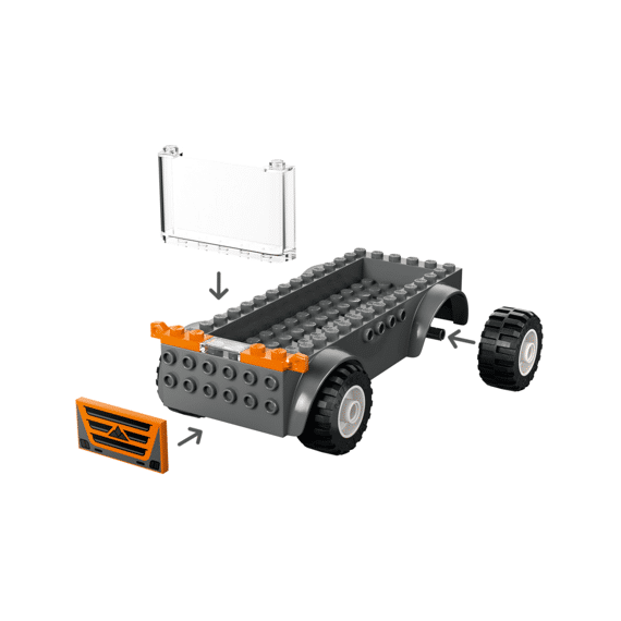 Lego City Great Vehicles Transportwagen Voor Motoren 60491