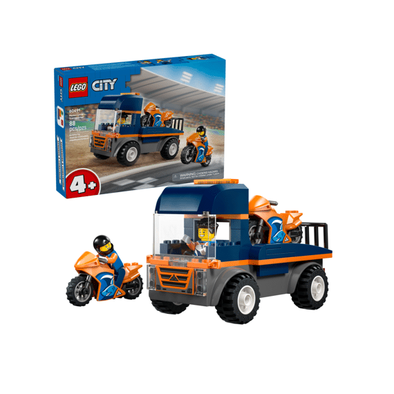 Lego City Great Vehicles Transportwagen Voor Motoren 60491