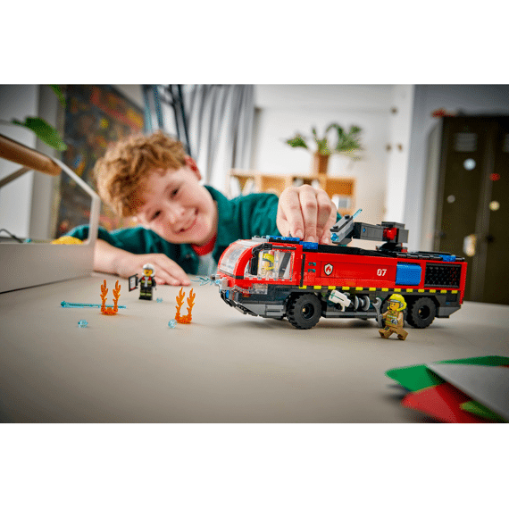Lego City Fire Luchthaven Brandweertruck 60499