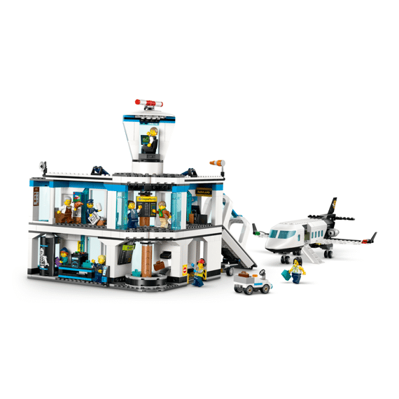 Lego City Luchthaven Met Vliegtuig 60502