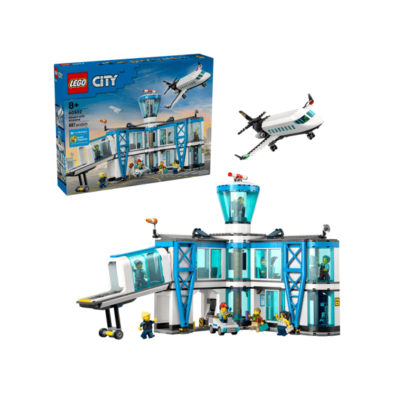 Lego City Luchthaven Met Vliegtuig 60502