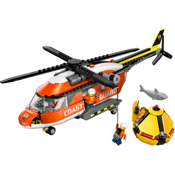 Lego City Exploration Kustwacht Helikopter 60503