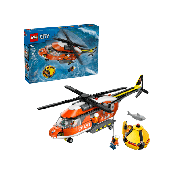 Lego City Exploration Kustwacht Helikopter 60503