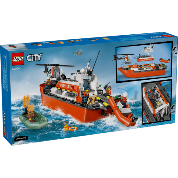 Lego City Exploration Kustwacht Reddingsboot Met Helikopter 60504