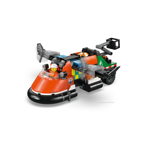 Lego City Great Vehicles Vliegtuig, Servicewagen En Hovercraft Remix 60505